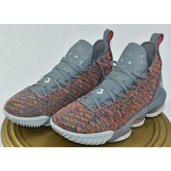 Nike LeBron XVl 16 Men's Shoes Size 8 Multi Color Basketball Athletic Sneakers